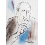 Tadeusz Kantor (1915 - 1990), z cyklu 'Ci poważni Panowie'