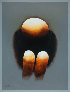 Witold Kaczanowski / Witold - K (1932 - 2025), z cyklu 'Samotność', 2021