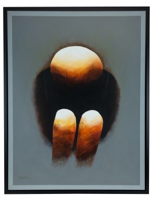 Witold Kaczanowski / Witold - K (1932 - 2025), z cyklu 'Samotność', 2021