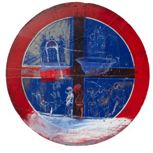 Henryk Cześnik (b. 1951), Prohibition of stopping and peeing, 2000