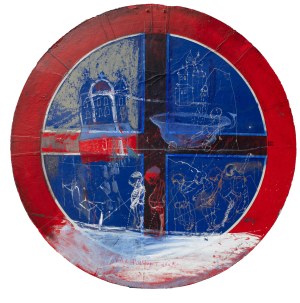 Henryk Cześnik (b. 1951), Prohibition of stopping and peeing, 2000
