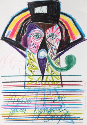 Ryszard Grzyb (b. 1956), Masses of Love from Ryszard Grzyb, 1987