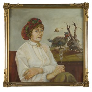 Allan Rzepka, Portret kobiety z martwą naturą