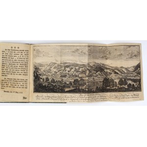 KARKONOSZE. Eines der ersten Panoramen des Riesengebirges - Das Schlesische Riesen Gebürge; ryt. B...
