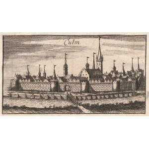 CHEŁMNO. Panorama der Stadt; entnommen aus: G. Adlerhold, Das höchst-gepriesene Preußen [...], ed.