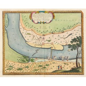 VORGEBIRGE MĄTOWSKI. Plan der Befestigungsanlagen von 1658; Eng. F. de Lapointe, Zeichnung von E.J. Dahlbergh, entnommen aus: S....