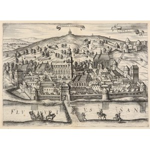 Ansicht der Stadt von der San-Seite; aus: Civitates Orbis Terrarum, hrsg. von G. Braun und...