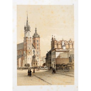 STROOBANT Francois, LA GALICIE MONUMENTALE ET PITTORESQUE. CRACOVIE […]. Album 30 chromoli…