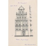 WROCŁAW, EHRLICH, ARCHITECTURE. Inventory of Old Town monuments from 1906-1908: tenement...