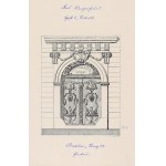 WROCŁAW, EHRLICH, ARCHITECTURE. Inventory of Old Town monuments from 1906-1908: tenement...