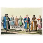 POLAND. Costumes of the Polish nobility and landed gentry; ryt. A. Biasioli, drawing by G.A. Bramati, taken from:.