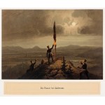 WAŁBRZYCH, SZCZAWNO-ZDRÓJ. Scene from the Prussian-Austrian War in 1866; comes from a collection of prints....