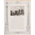 GDAŃSK. scene from the siege of the city 1807; drawing by Swebach, eng. A. Delvaux, published by Decroan, Bernard et...