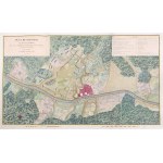 POLOCK. Plan of the battle of Polotsk on August 18, 1812; taken from: L. de Gouvion-Saint-Cyr (1764-1...