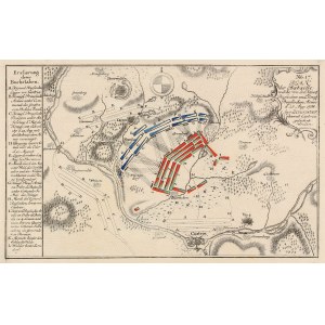 SARBINOWO near Kostrzyn. Plan of the Battle of Sarbinowo (August 25, 1758) during the Seven Years' War; p...