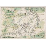 SWIDNICA. Plan of the siege of Swidnica in 1757; taken from: P. Bassaglia, Storia delle operazioni....
