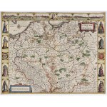 POLAND (called KORONA in the First Republic). Map of Poland and Silesia; compiled by. J. Speed, ryt. Dirck Gryp (Grijp), poc....