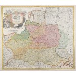 POLAND (called KORONA in the First Republic), GREAT PRINCE OF LITHUANIA. Map of the Commonwealth and Prussia; compiled by. J....