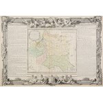 POLAND (called KORONA in the First Republic), GREAT PRINCE OF LITHUANIA. Map of Poland and Lithuania in the 2nd half of the 18th century; ...