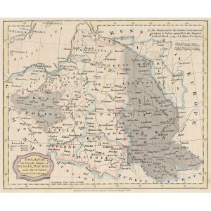 POLEN, LITAUEN. Karte von Polen nach der zweiten Teilung; ryt. Barlow, hrsg. von C. Brghtly &amp; E. Kennersly Bungay Su...