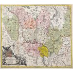 BRANDENBURG, NEW MARCHIA, STETTIN POMERANIA. Map of Brandenburg; published by M. Seutter, c. 1741;...