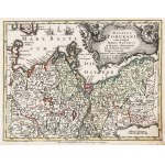 DUCHY OF POMERANIA. Map of the Duchy of Pomerania; published by T.C. Lotter, taken from: Atlas Minor [...]...