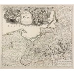 KINGDOM OF PRUSSIA. Map of the Kingdom of Prussia; published by G.L. Le Rouge, Paris, 1742; copper. With line color, p...