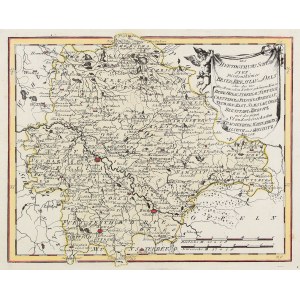 SHORE, WROCLAW, OLEŚNICA, MILICE PONDS. Map of the Principality of Brest, Wrocław and Oleśnica ...