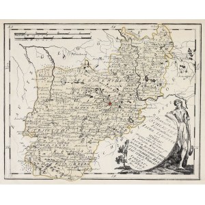 JAWOR, LEGNICA, WOŁÓW. Map of the Duchy of Jawor, Legnica and Wołów; sheet no. 107, ryt. ...