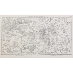 POLOCK. Map of the Polotsk area; taken from: Gouvion Saint-Cyr: Atlas Des Mémoires Pour Servir A L...