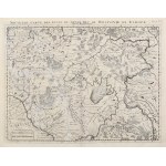 ROSJA. Zestaw dwóch map północnej i południowej Rosji; oprac. H.A. Chatelain, ok. 1720: 1) mapa R…