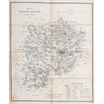 POZNAŃ. Map of the district of Poznań; lettered by H. Delius, drawn by Nowak, 1834; lettered ch.-b., st. bdb., delik...