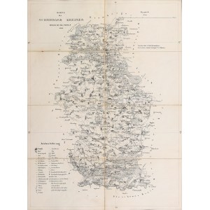 ŚRODA WIELKOPOLSKA. Map of the district of Środa; lettered by H. Delius, 1836; lettered in b., st. bdb., map po...