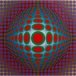 Victor Vasarely (1906 - 1997), Vega 222, 1970 r.