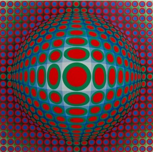 Victor Vasarely (1906 - 1997), Vega 222, 1970.
