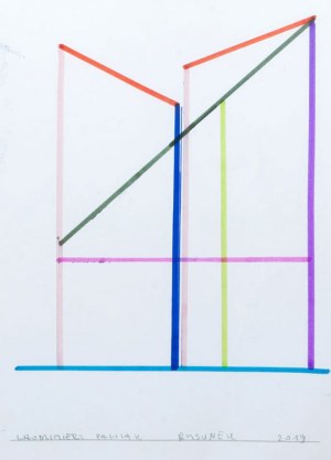 Włodzimierz Pawlak (b. 1957), Drawing, 2019.