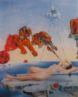 Salvador Dali (1904 - 1989), Sleep caused by the flight of a bee