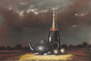 Boris Michalik (1969 - 2018), Still Life with Landscape