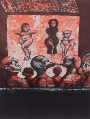 Jan Lebenstein (1930 - 1999), Double jeu, 1972.