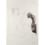 Pablo Picasso (1881 - 1973), Mężczyzna z fajką