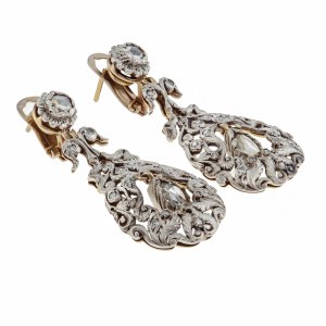 Earrings, 1st half of the 20th century.