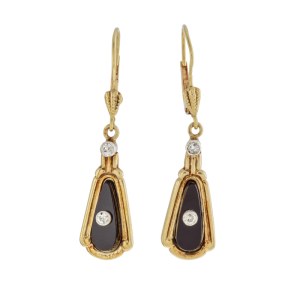 Earrings, 1st half of the 20th century.