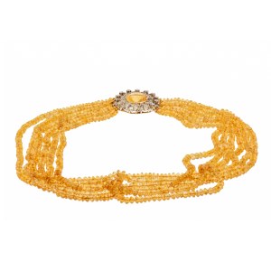 Necklace, mid-20th century.