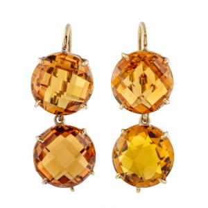 Earrings, 2nd half of the 20th century.