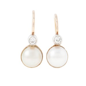 Earrings, 1st half of the 20th century.