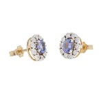 Earrings, Poland, Chorzow, second half of the 20th century.