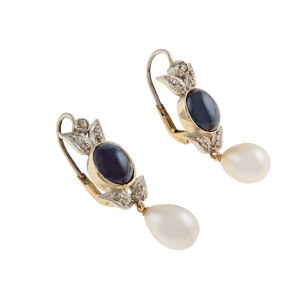 Earrings, 2nd half of the 20th century.