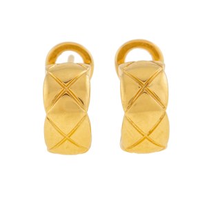 CHANEL earrings, Coco Crush model, Chanel, second half of 20th century.