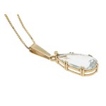 Pendant with chain, 2nd half of 20th century.