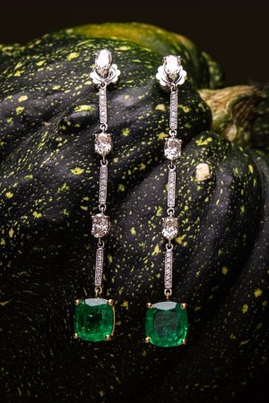 Earrings, early 21st century.